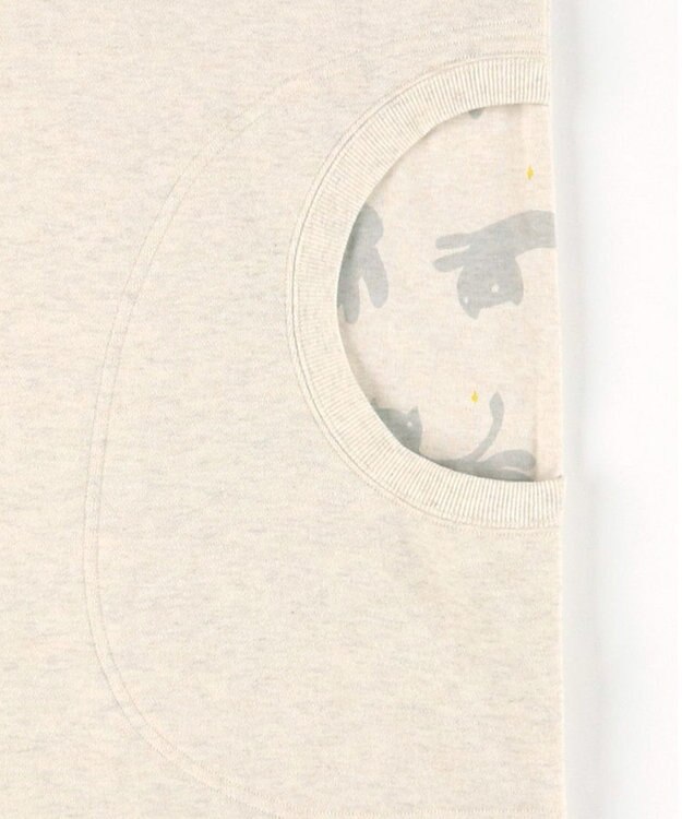 tsumori chisato SLEEP ツモリチサト ワンピース 長袖 ルームウェア 綿100%(本体) レディース UNX587 /ワコール アイボリー