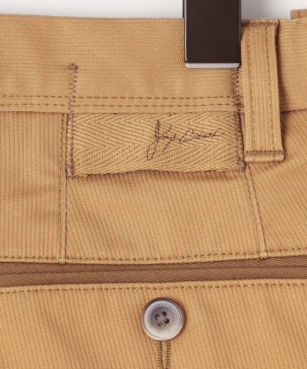 JOSEPH ABBOUD 【ウエストも伸びる！】オーガニックストレッチ パンツ ベージュ系8