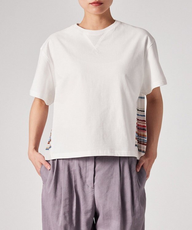 Paul Smith プリーツ コンビネーション カットソー マルチカラー