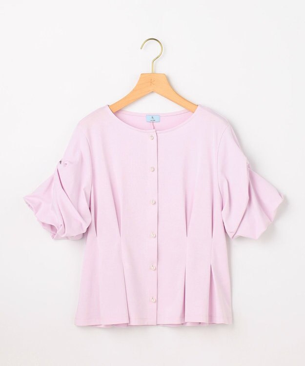 組曲 S 【美人LABコラボ】ビューティーファンクションジャージー パールコルセットトップス ピンク系