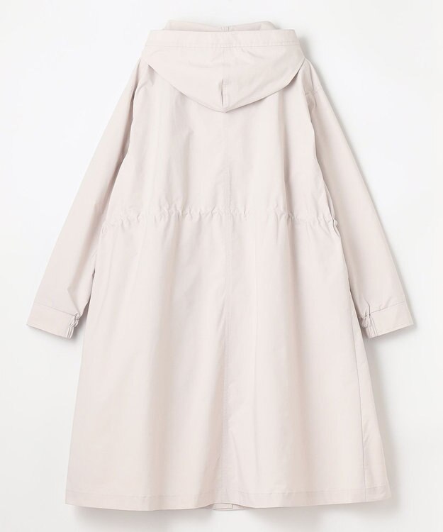 ANY 【手洗い可能】ライトフーデットコート ライトグレー系