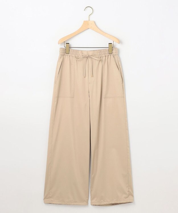 組曲 L ポリエステルレーヨンツイル パンツ ベージュ系