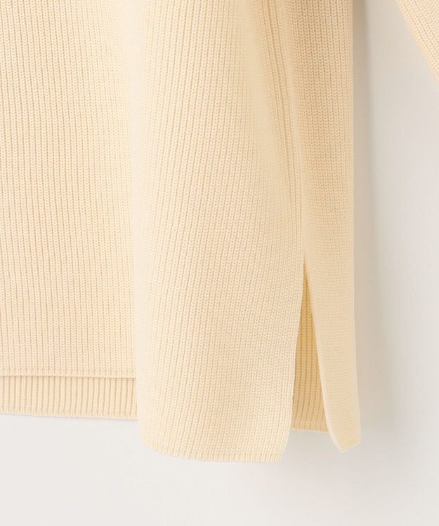 組曲 AMOSSAベルスリーブ ニット ベージュ系