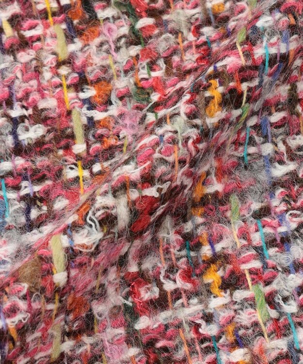 TOCCA TWEED STOLE ストール ローズ系