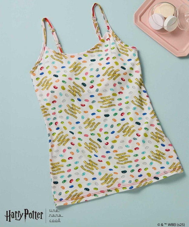 une nana cool 【ハリー・ポッターコラボ】Harry Potter × une nana cool カップ付きキャミソール OC