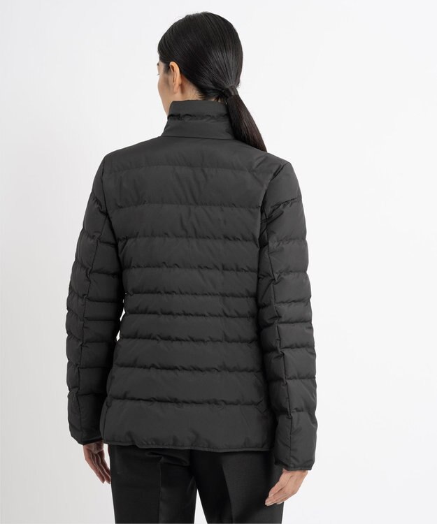 23区 L 【エステータ】ウールカシミヤ＆LIMONTAダウン コート ブラック系