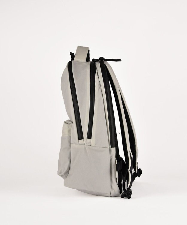 LA BAGAGERIE 【veganview】crinkle nylon backpack Msize ホワイト