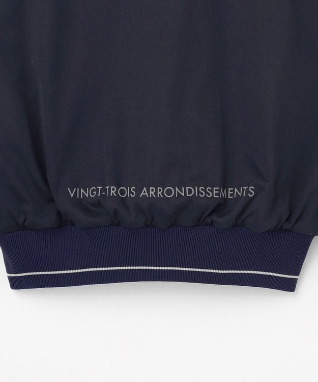 23区GOLF  【MEN】リバーシブルニット 防風裏地 2WAY ライトグレー系1