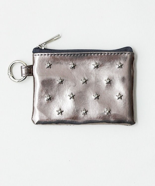 WEGO スタッズミニポーチ 柄1