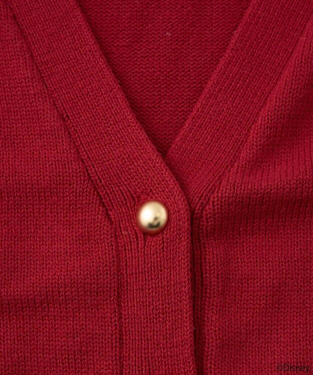 earth music&ecology Ｖｉｌｌａｉｎｓ　ジャファー／ニットカーディガン Red