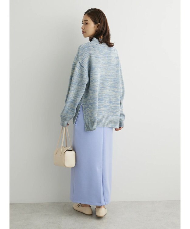 Green Parks ダンボールＩラインスカート Lavender