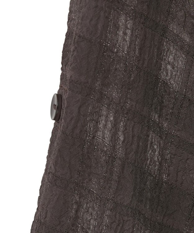 earth music&ecology シャドーチェックシャツ Brown