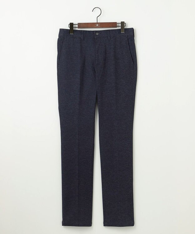 JOSEPH ABBOUD 【キングサイズ・ウエストも伸びる！/ストレッチ/弱撥水】ツィーディジャージ パンツ ネイビー系