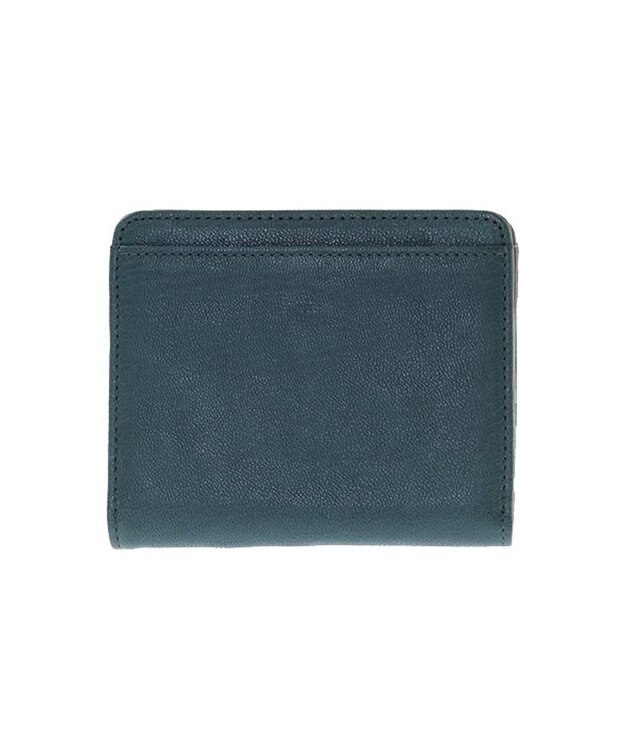 genten 【新色】フレスコ 二つ折り財布 グリーン