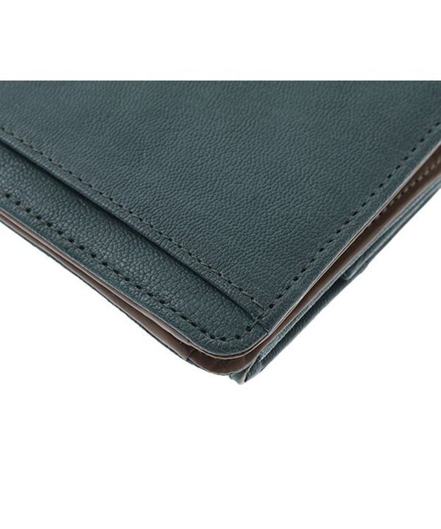 genten 【新色】フレスコ 二つ折り財布 グリーン