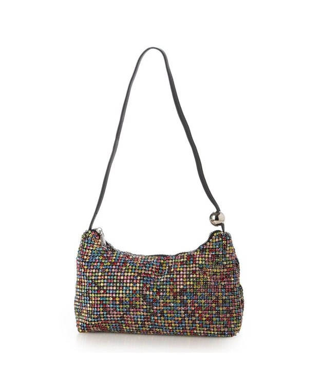 UNBILLION カシュカシュ cachecache / ワンハンドルメタリックビーズバッグ ミックス