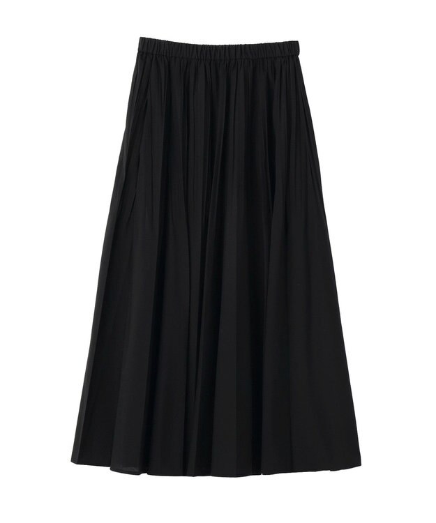 AMERICAN HOLIC 【選べる丈】シアープリーツスカート Black