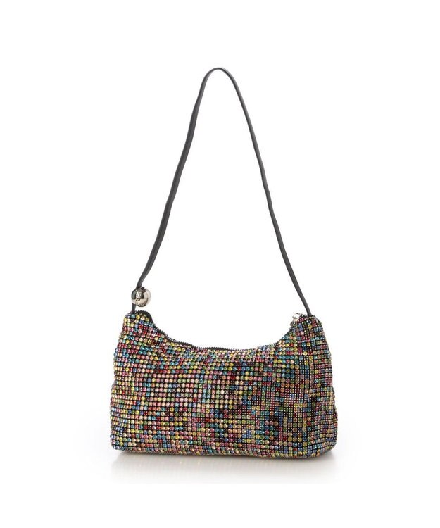 UNBILLION カシュカシュ cachecache / ワンハンドルメタリックビーズバッグ ミックス