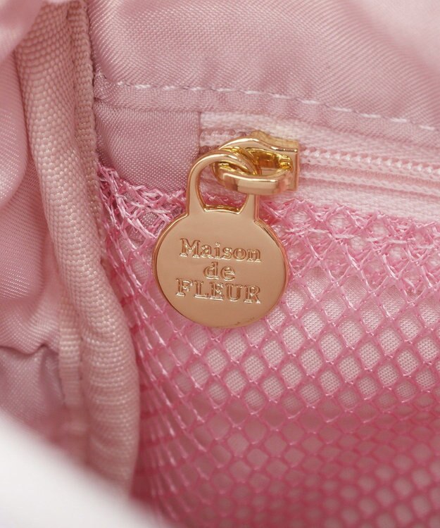 Maison de FLEUR ブランドロゴマルチケース Pink
