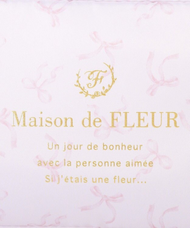 Maison de FLEUR ブランドロゴマルチケース Pink