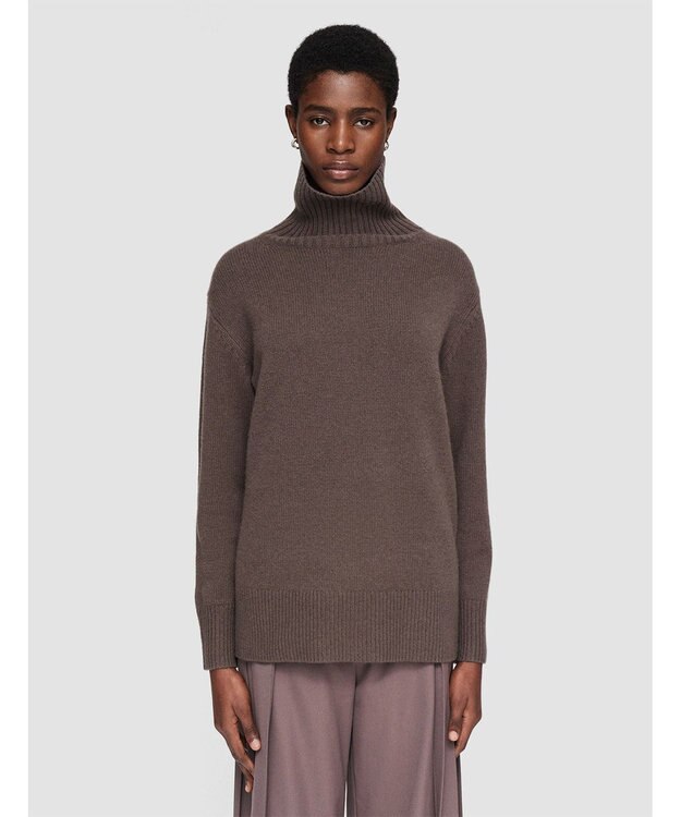 JOSEPH リュクスカシミヤ　ハイネックニット Carob