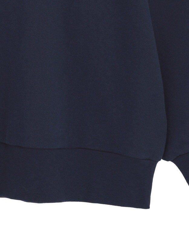 AMERICAN HOLIC カレッジロゴクラックプリント裏毛プルオーバー Navy