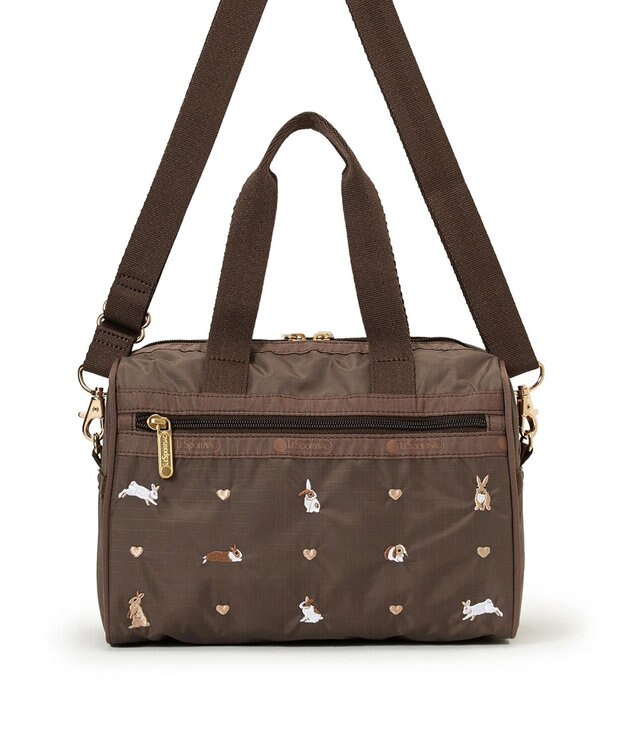LeSportsac EVERYDAY SM SATCHEL/バニーエンブロイダリー バニーエンブロイダリー