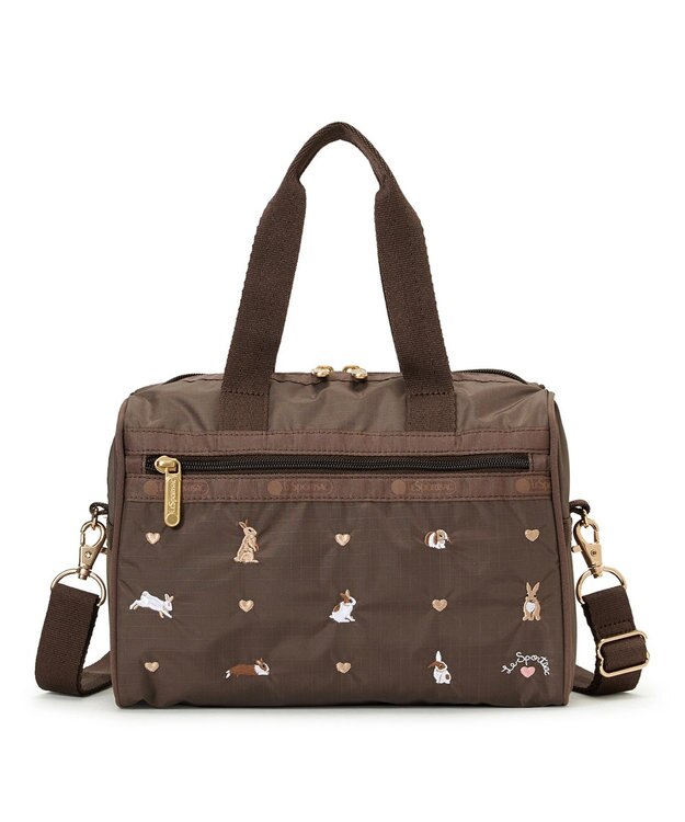 LeSportsac EVERYDAY SM SATCHEL/バニーエンブロイダリー バニーエンブロイダリー