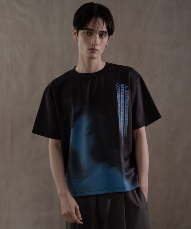 WEGO グラフィックボクシーT（SS） ブラック