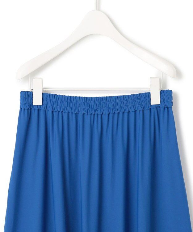 ICB 【WEB限定カラーあり・UVカット・接触冷感・速乾】マットスキューバ フレアスカート ラピスラズリ系