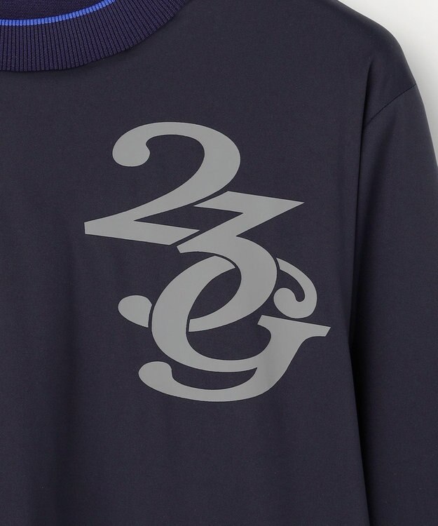 23区GOLF  【MEN】リバーシブルニット 防風裏地 2WAY ライトグレー系1