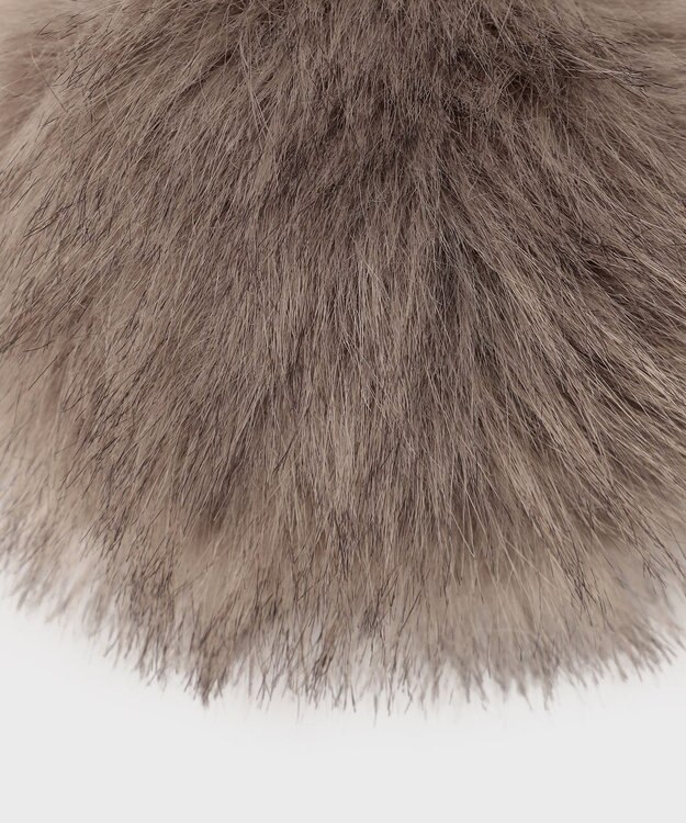 GRACE CONTINENTAL ファーチャーム ブラウン