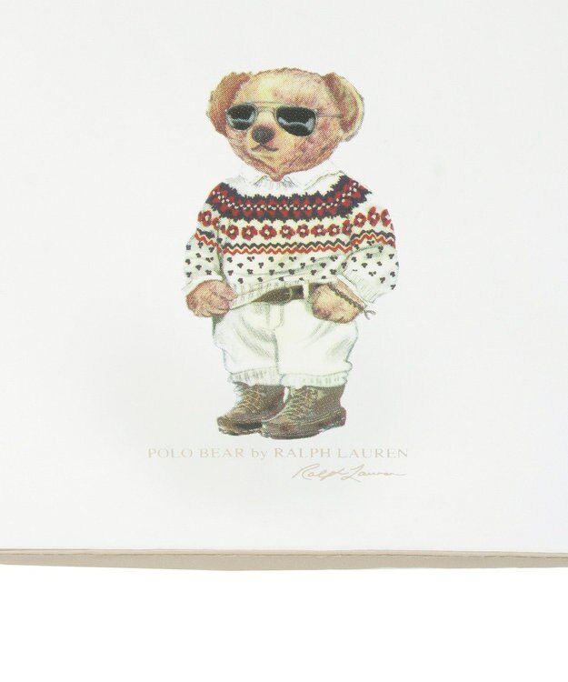MOONBAT POLO RALPH LAUREN（ポロ ラルフローレン) ビニール傘 TPU×SEASONAL BEAR 雨傘 長傘 ベージュ