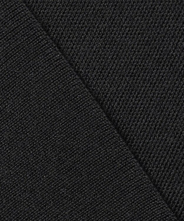 23区 【CLASSY.1月号掲載】ウールブレンド パール ニットワンピース ブラック系