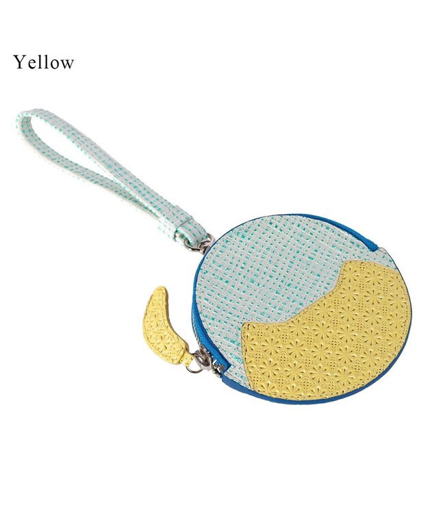 tsumori chisato CARRY スプリングねこパズル コインケース 小銭入れ 【 ミニ財布 としても♪】 イエロー