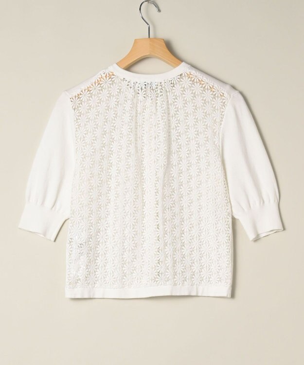 ONWARD Reuse Park 【組曲】ニット春夏 オフホワイト