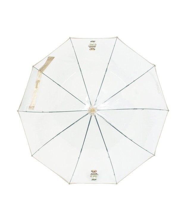 MOONBAT POLO RALPH LAUREN（ポロ ラルフローレン) ビニール傘 TPU×SEASONAL BEAR 雨傘 長傘 ベージュ