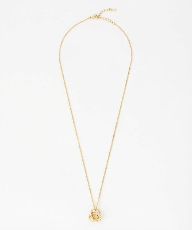 ANY SIS トリプルリング ネックレス ゴールド系