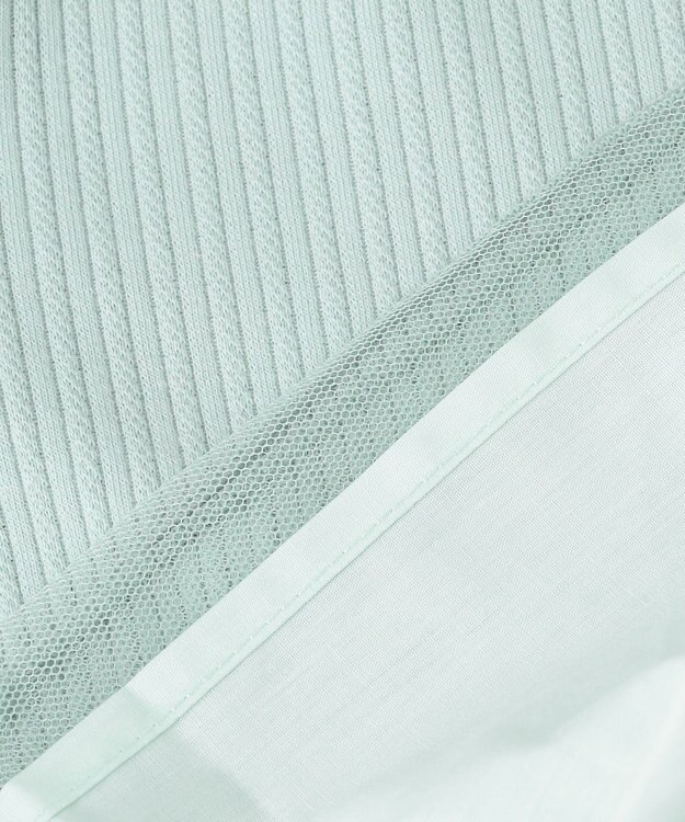 ANY KIDS 裏起毛 ネックレス トレーナー ミント