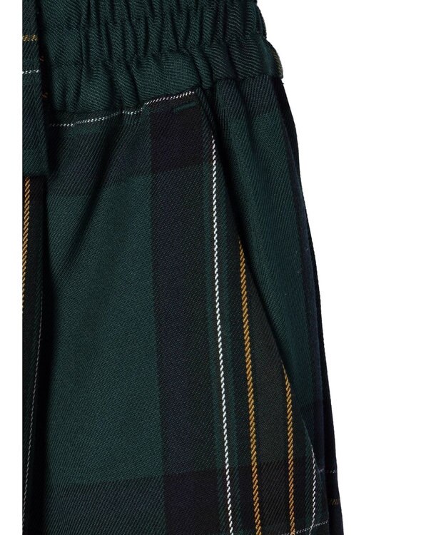 CRAFT STANDARD BOUTIQUE センタープレスチェックパンツ Check Green