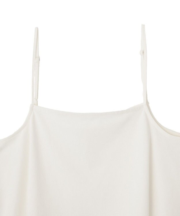 Green Parks 裾レースイレヘムキャミ White