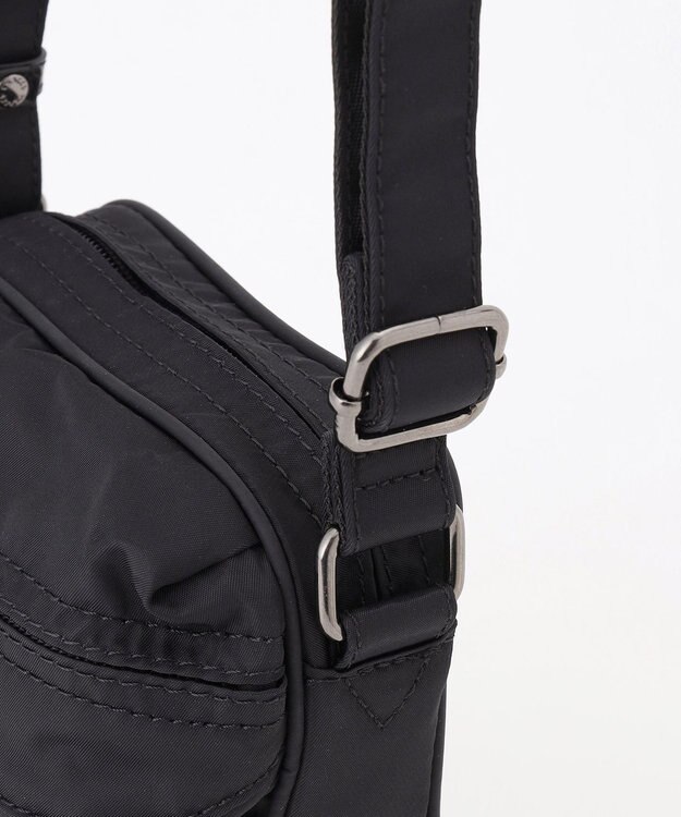 Y'SACCS 【Y’SACCS vous et】ナイロン×ポリウレタン ポシェット ブラック