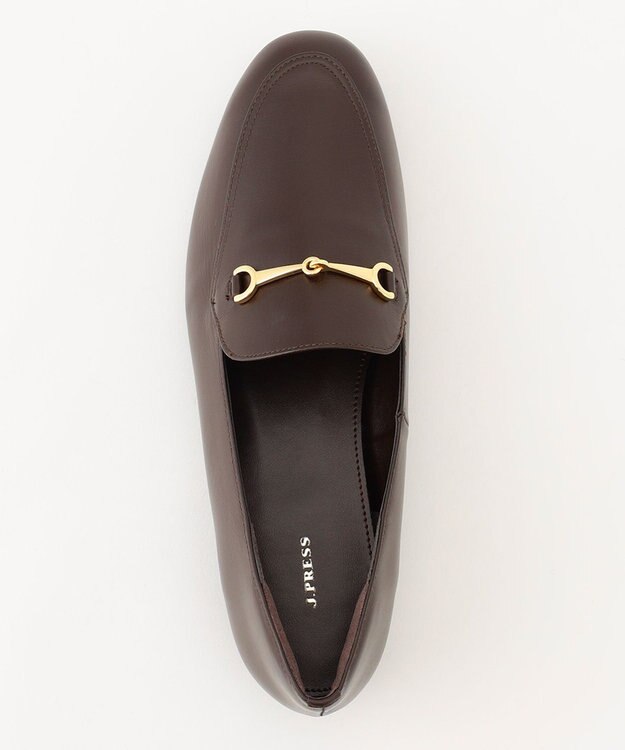 J.PRESS LADIES ビット ローファーシューズ ブラウン系