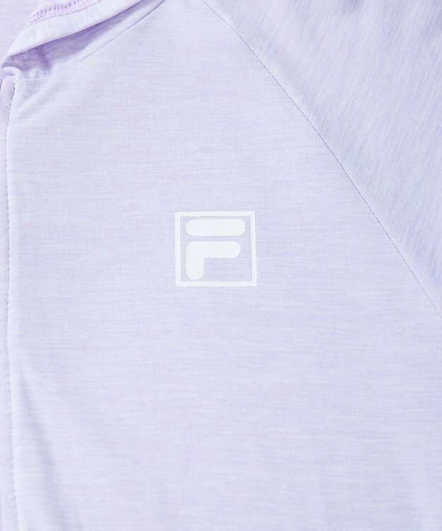 OP／FILA 【FILA】綿タッチ軽量パーカー ラベンダー