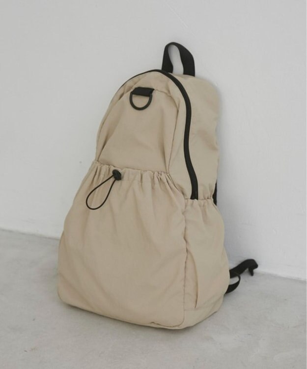 WEGO 【ANGIE VINTAGE】ドローストリンングバックパック ベージュ