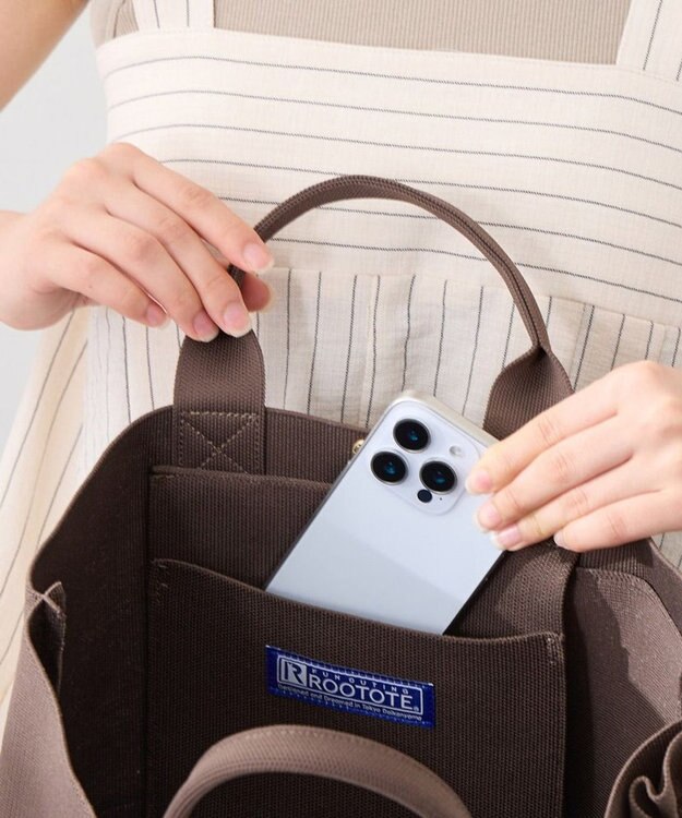 ROOTOTE 3715【ルートート】EU.デリ.ルフルラッフル-B 04：チョコ