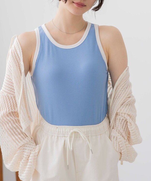 WEGO 【カップ付き】なちゅ盛れカップインタンク ブルーその他