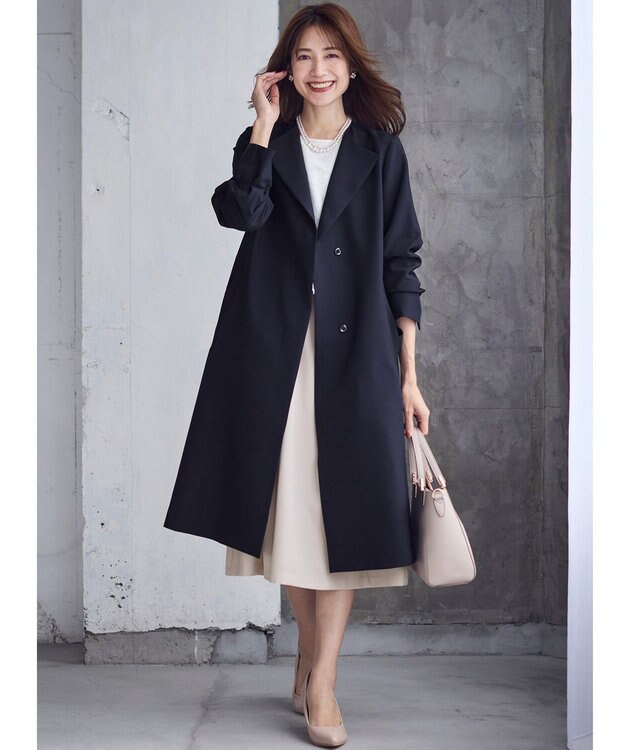 ANY SIS S ノーカラーライト テロンチ ネイビー