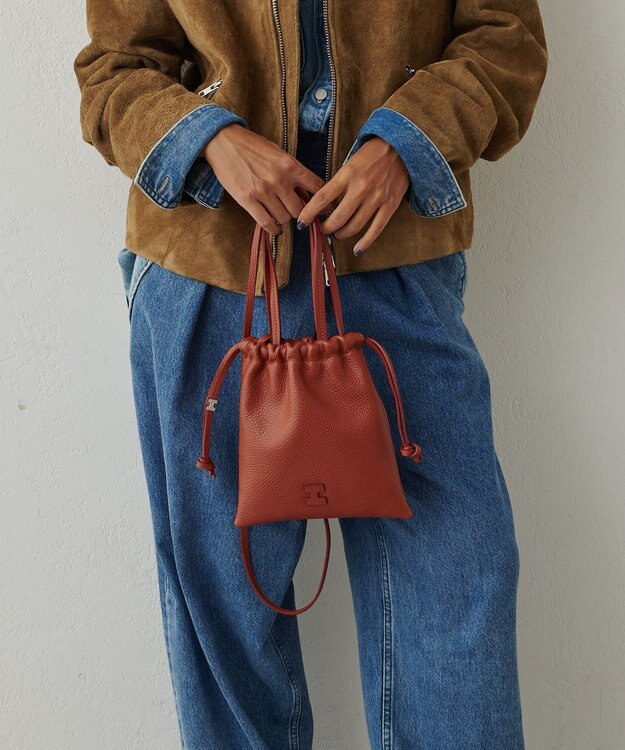 IACUCCI 【BEST SELLER】グラネッロ 2WAYTOTE  CERVO レッド