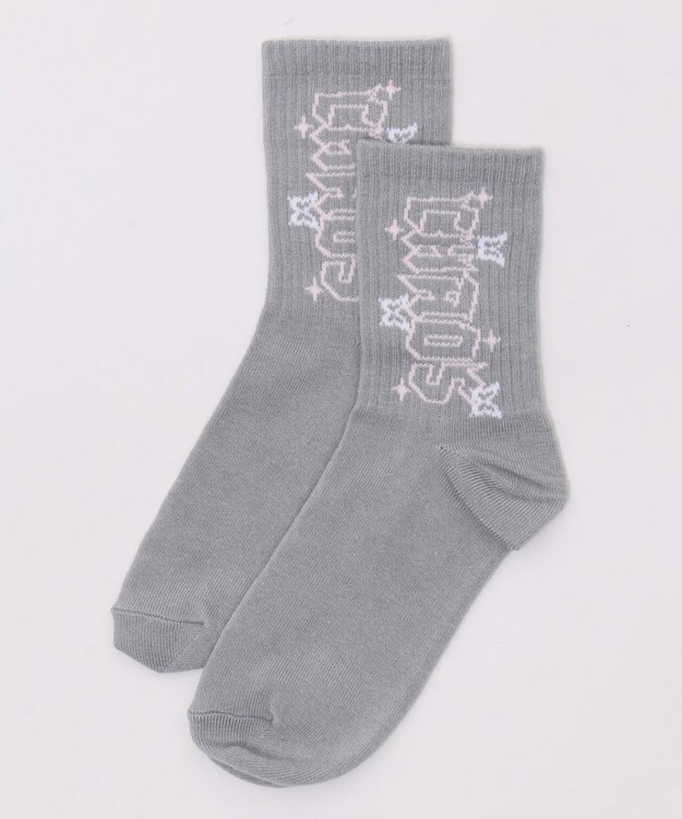 WEGO CHAOSリブソックス ライトグレー